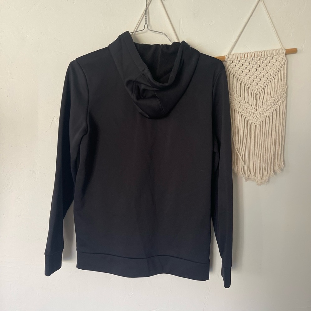 Under Armour Full Zip Fleece Hoodie Black - Picture 4 of 6